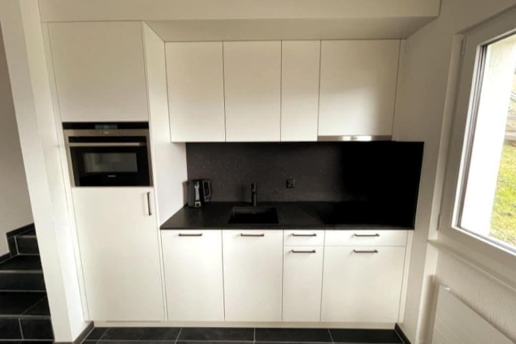 Wohnung Mit Fantastischer Aussicht Trin Buitenkant foto